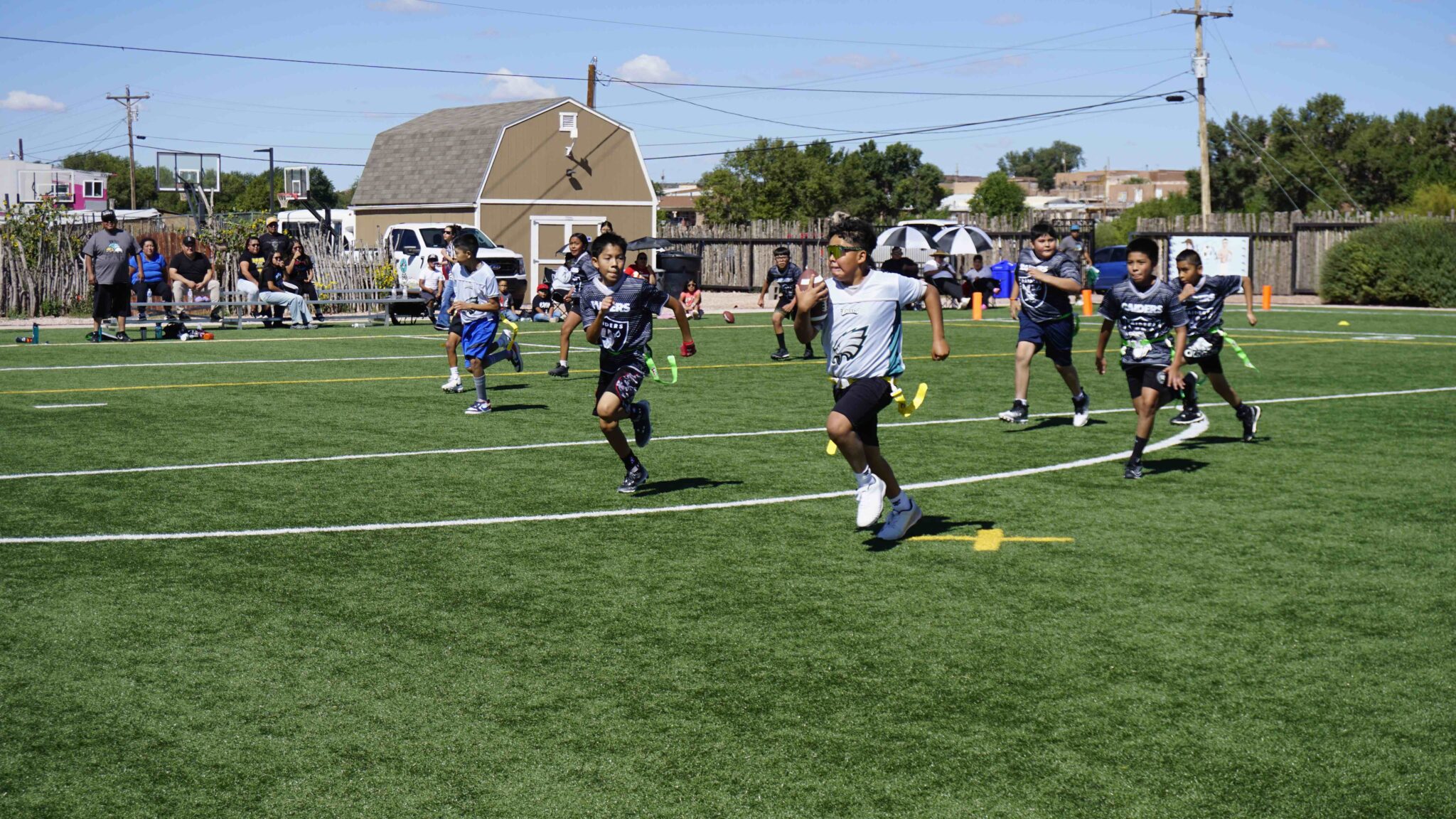 FLAG FOOTBALL IS A FAMILY AFFAIR AT THE ZUNI YOUTH ENRICHMENT PROJECT ...